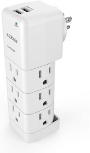 Non-Surge Protector Power Strip with USB Adapters