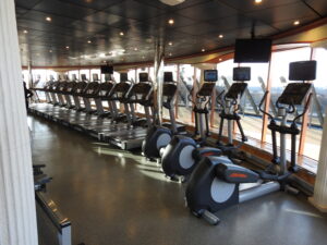 Picture of exercise equipment in gym