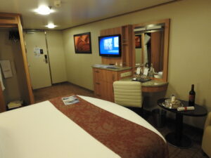 Image of interior cruise cabin