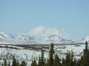 Denali National Park mountain range