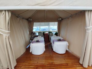 Couples Spa area on cruise ship